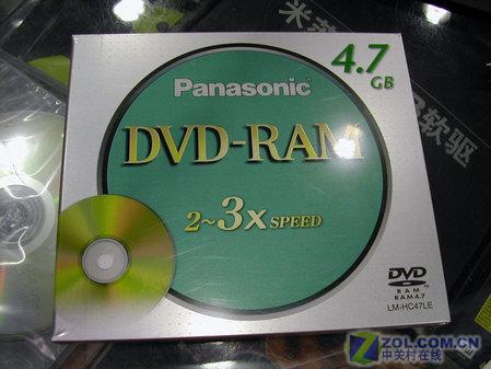 狂跌至29元 松下DVD-RAM 盘半价卖