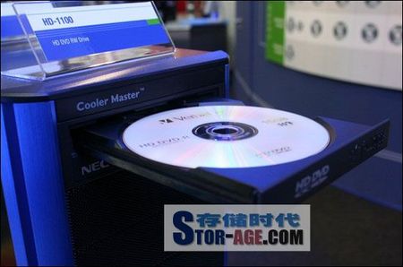 CeBIT06：NEC展示HD DVD刻录HD-1100