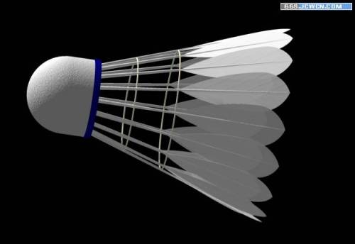 AutoCAD三维建模制作立体羽毛球_天极设计在线整理