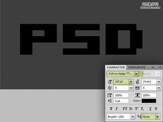 用Photoshop CS4的3D工具绘制积木立体字