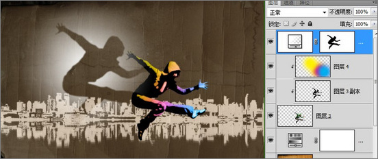 Photoshop教程:打造炫丽时尚的街舞海报