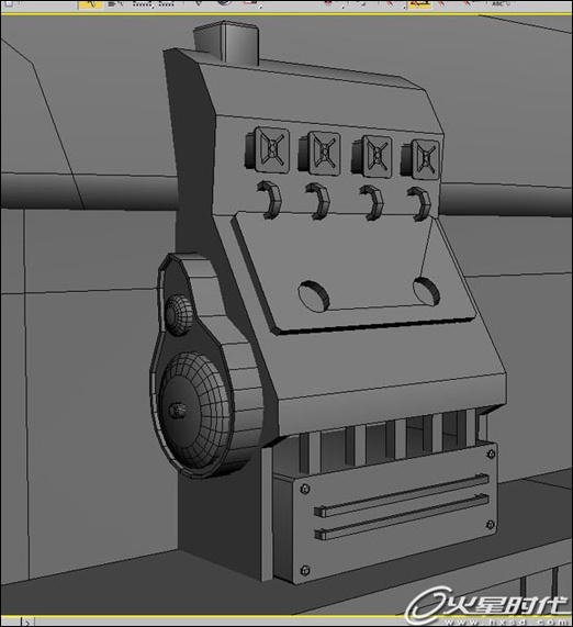 3ds Max精品建模：小火车模型制作详解