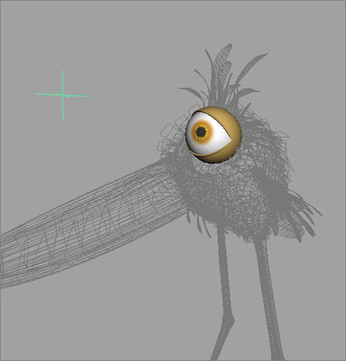 Maya建模教程：制作超可爱的卡通尖嘴鸟