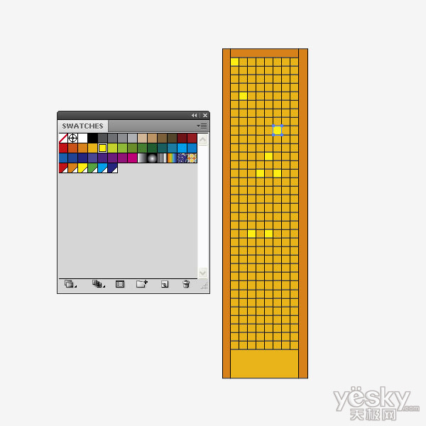 Illustrator实例教程 绘制矢量风格高楼大厦