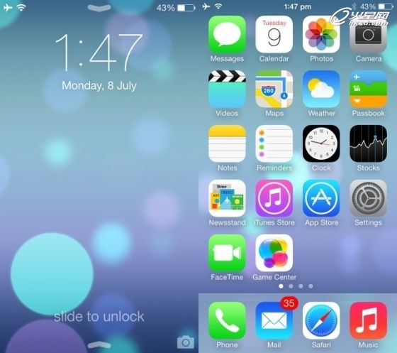 苹果发布了iOS 7的Beta 3测试版本