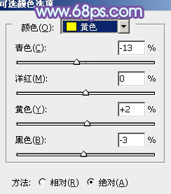 PS后期处理教程 打造柔和的橙黄色外景美女照片 图9