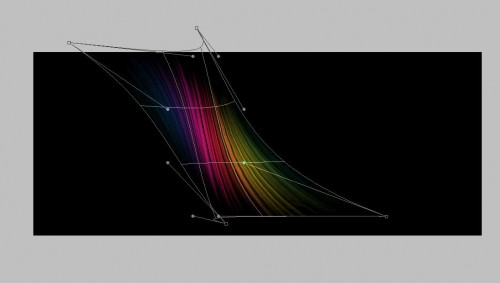 PS实例教程 制作漂亮细腻的炫彩光丝效果 图18