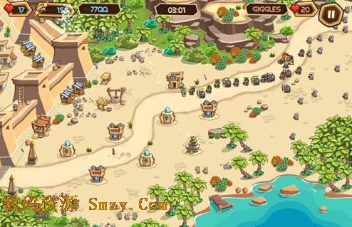 策略游戏Empires of Sand《沙漠帝国》：守城与建设两手抓2