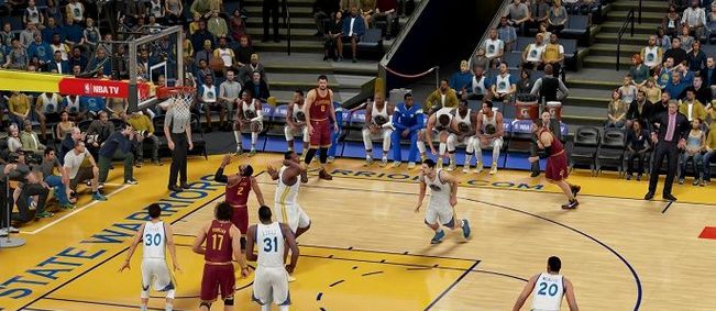 NBA2K16游戏界面