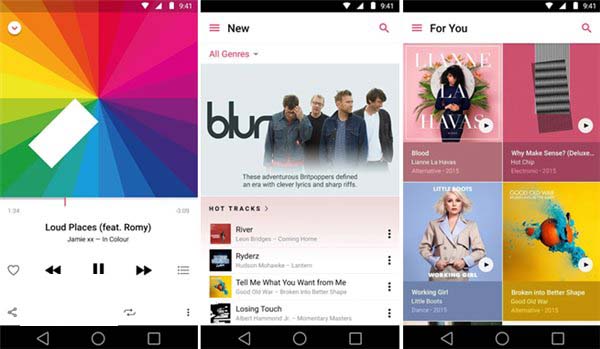 Apple Music安卓版正式上架谷歌应用商店Google Play