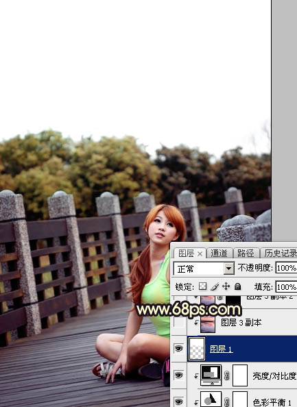 Photoshop后期调色教程：打造唯美橙色霞光色外景美女照片 图20