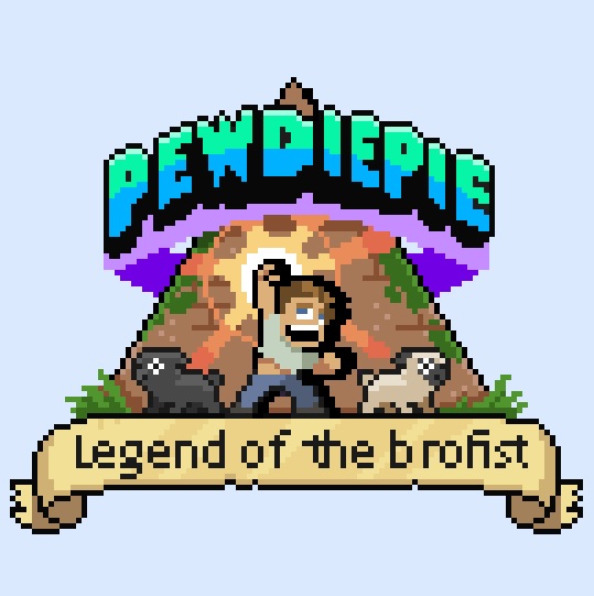 PewDiePie: Legend of the Brofist横版过关游戏将上架iOS和Android双平台