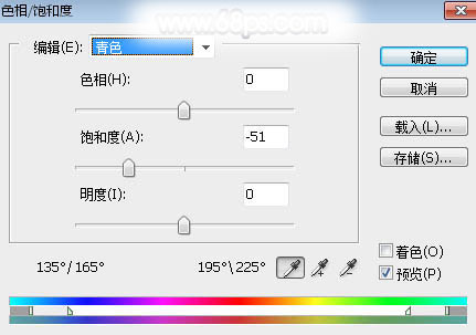 暗蓝色逆光人像照片后期调色PS教程 图8