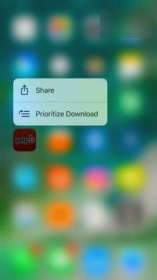 苹果iOS10 Beta1 设置应用下载优先级
