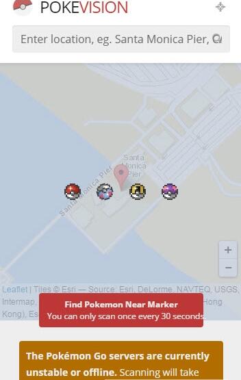Pokevision怎么用