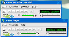 WebEx Recorder and player