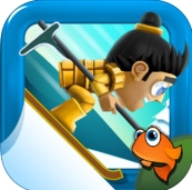 滑雪大冒险苹果版for iphone (滑雪大冒险IOS版) v1.7.5 免费版