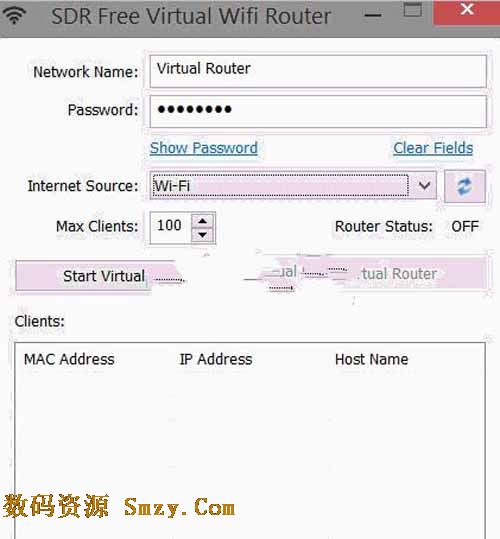 SDR Free Virtual Wifi Router