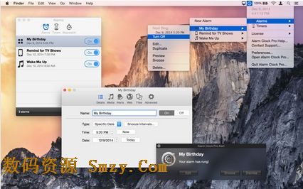 桌面闹钟MAC版