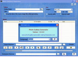 Photo Gallery Generator