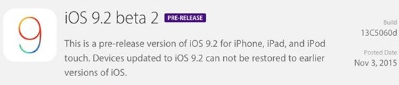 iOS9.2 Beta2固件for iPhone5 Beta2 苹果版
