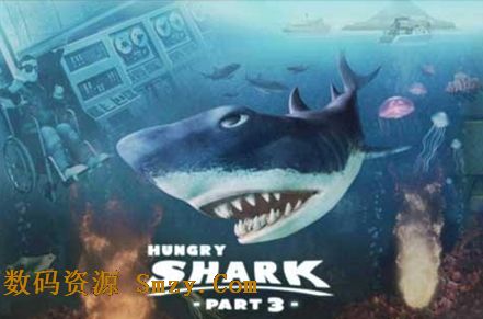 安卓饥饿鲨鱼嗜血狂鲨2钻石修改版(Hungry Shark) v2.4.4 绿色免费版