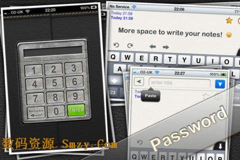Safe Note for iPhone(苹果手机安全记事本) v3.2 免费iOS版