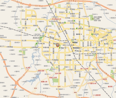 郑州地图高清版