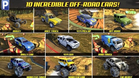 四驱越野车技测试iPhone版for iOS (Offroad 4x4 Truck Trials) v1.0 最新版