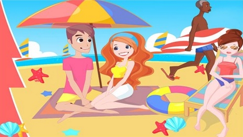 夏日海滩亲亲iOS版(休闲类手游) v1.2.2 苹果最新版