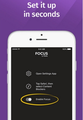 focus by firefox最新IOS版(广告拦截手机应用) v1.3 苹果版