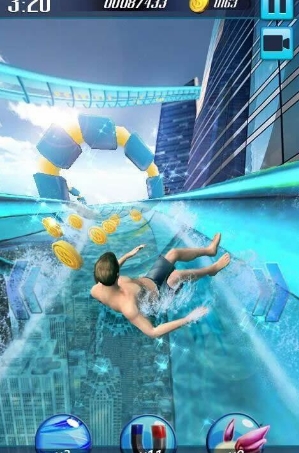3D水滑梯完美版(Water Slide 3D) v1.10 修改版