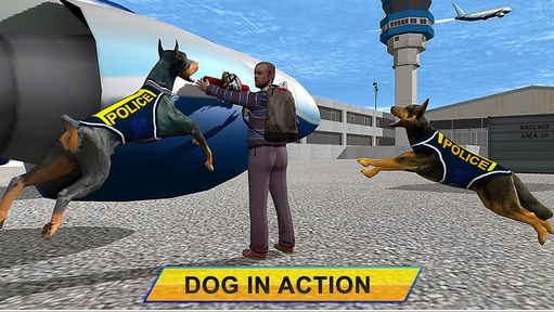 警犬机场大通模拟器苹果版(3D刑事大通模拟游戏) v1.0 手机版