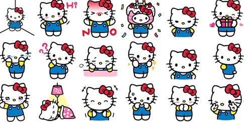 Hello Kitty表情包