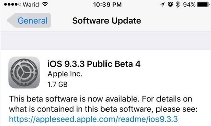 苹果iOS9.3.3固件正式版(iPhone6/iPhone6 plus) 最新版