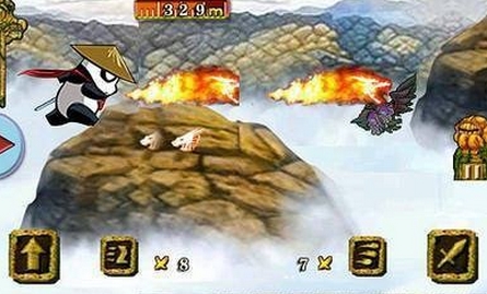 功夫熊猫逃亡安卓版(跑酷类手机游戏) v1.2 官方版