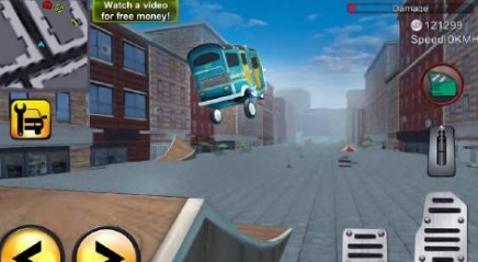 嘟嘟车城人力车3D安卓版v1.3 最新免费版