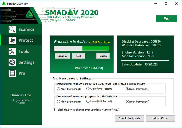 Smadav Pro 2020便携版 13.7