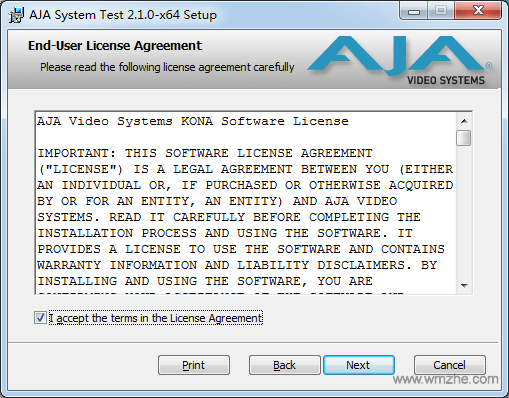 AJA System Test软件截图