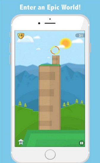 天空奔跑手机版(第一人称视角) v1.1 Android版