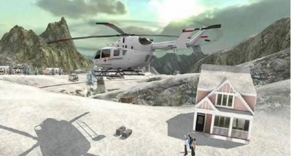雪山救援安卓版(Helicopter Snow Hill Rescue) v1.3 最新版