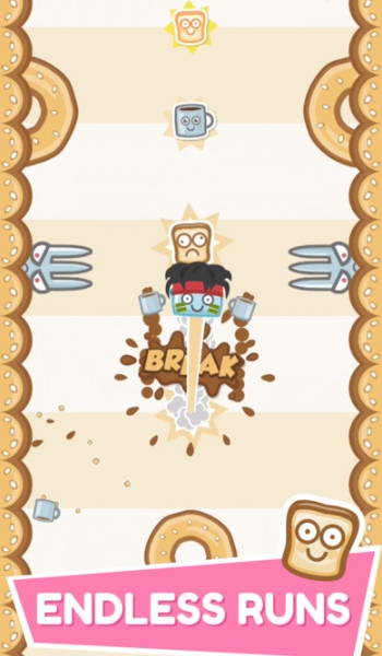 捣蛋面包机iPhone版(可爱的休闲手机游戏) v1.2.1 苹果版
