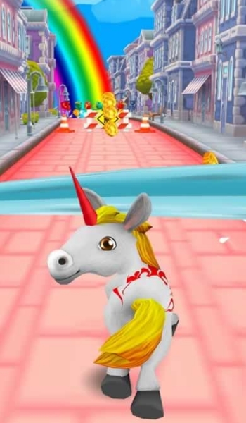 独角兽3D跑酷手机版(Unicorn Racing 3D) v1.0.6 安卓版