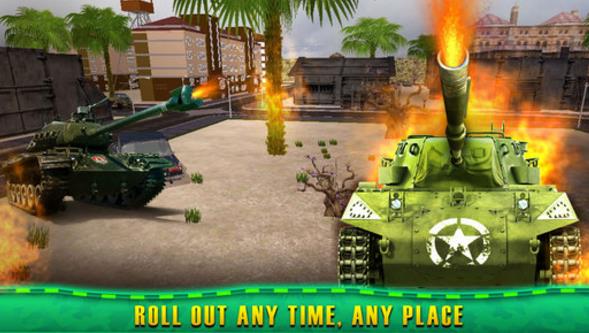 美国坦克机动打击按iOS版(坦克射击游戏) v1.1 苹果手机版