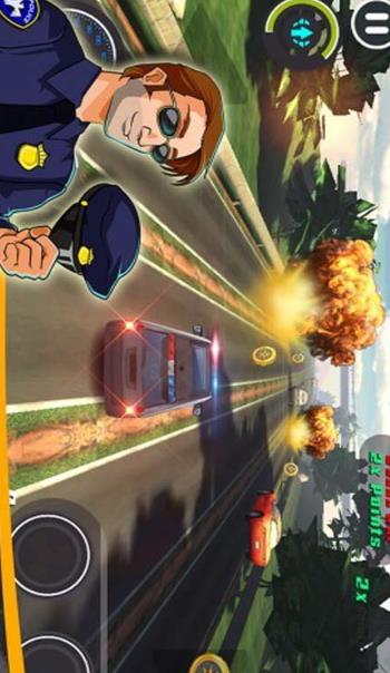 警匪汽车追逐安卓官方版(赛车竞速类游戏) v1.7 正式版