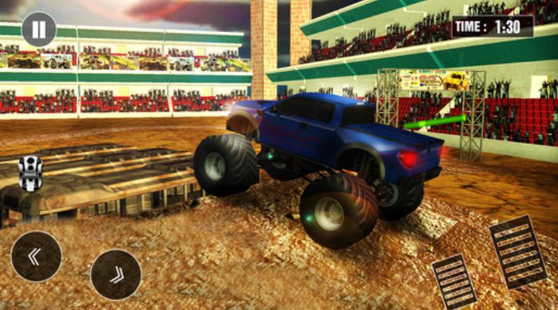 3D怪物卡车特技手机iOS版(手机赛车游戏) v1.1 正式版