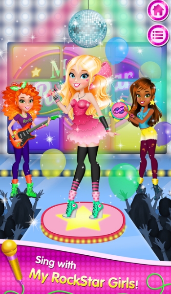 摇滚明星女孩iOS版(换装装扮类手机游戏) v1.2.4 免费版