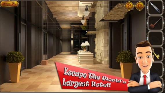 逃离世界最大的旅馆苹果版(烧脑手机益智解谜游戏) v1.2 免费版