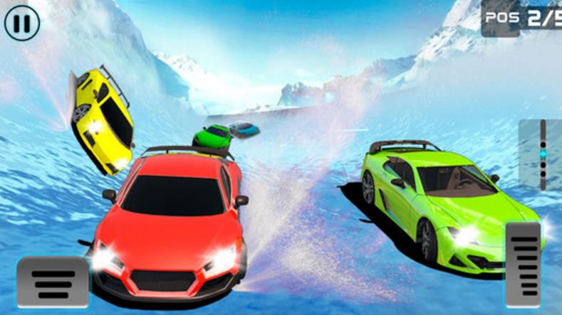 冷冻水滑道赛车安卓版(全新的竞速玩法) v1.2 手机正式版