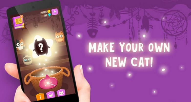 魔法猫生成安卓版(赚够金币饲养你的小猫) v4.1 手机正式版
